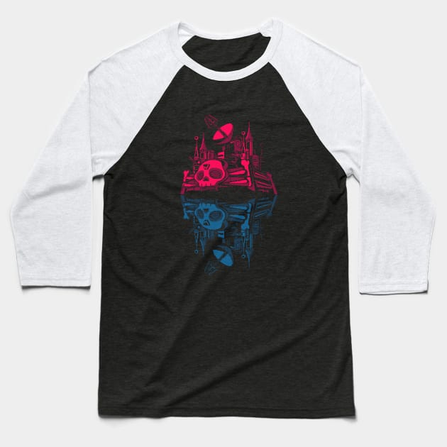 Wily's Castle Baseball T-Shirt by pixtees